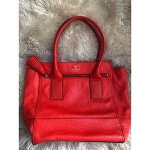 🦞KATE SPADE Southport Avenue Linda Leather Tote